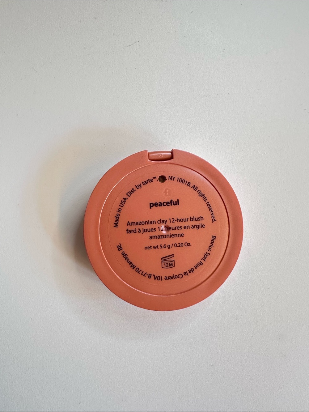 tarte Cosmetics Amazonian Clay 12-hour blush in Peaceful - Picture 5 of 6